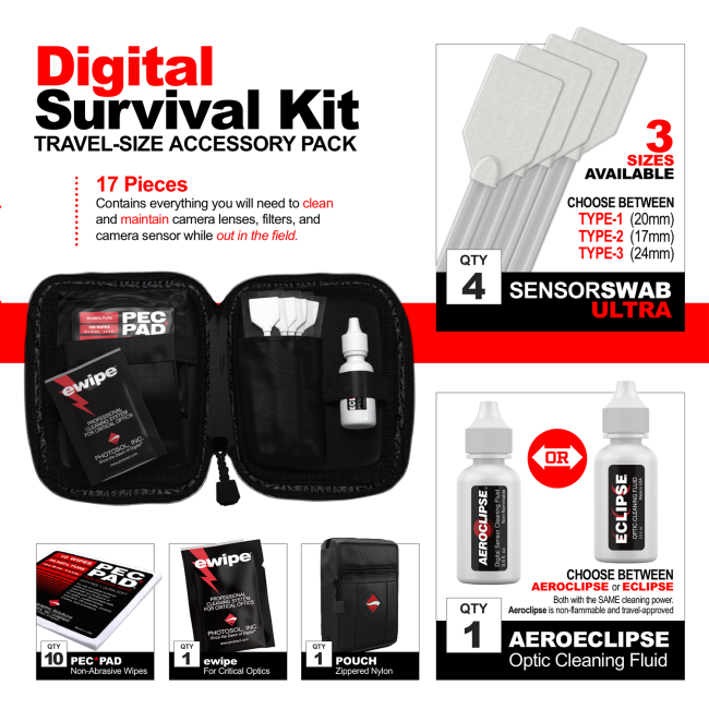 Digital Survival Kit Travel Size Accessory Pack